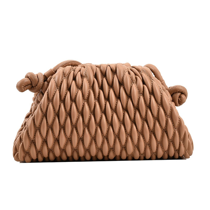 Weave- the Basket Weave Fabric Cord Handbag 4 Colors