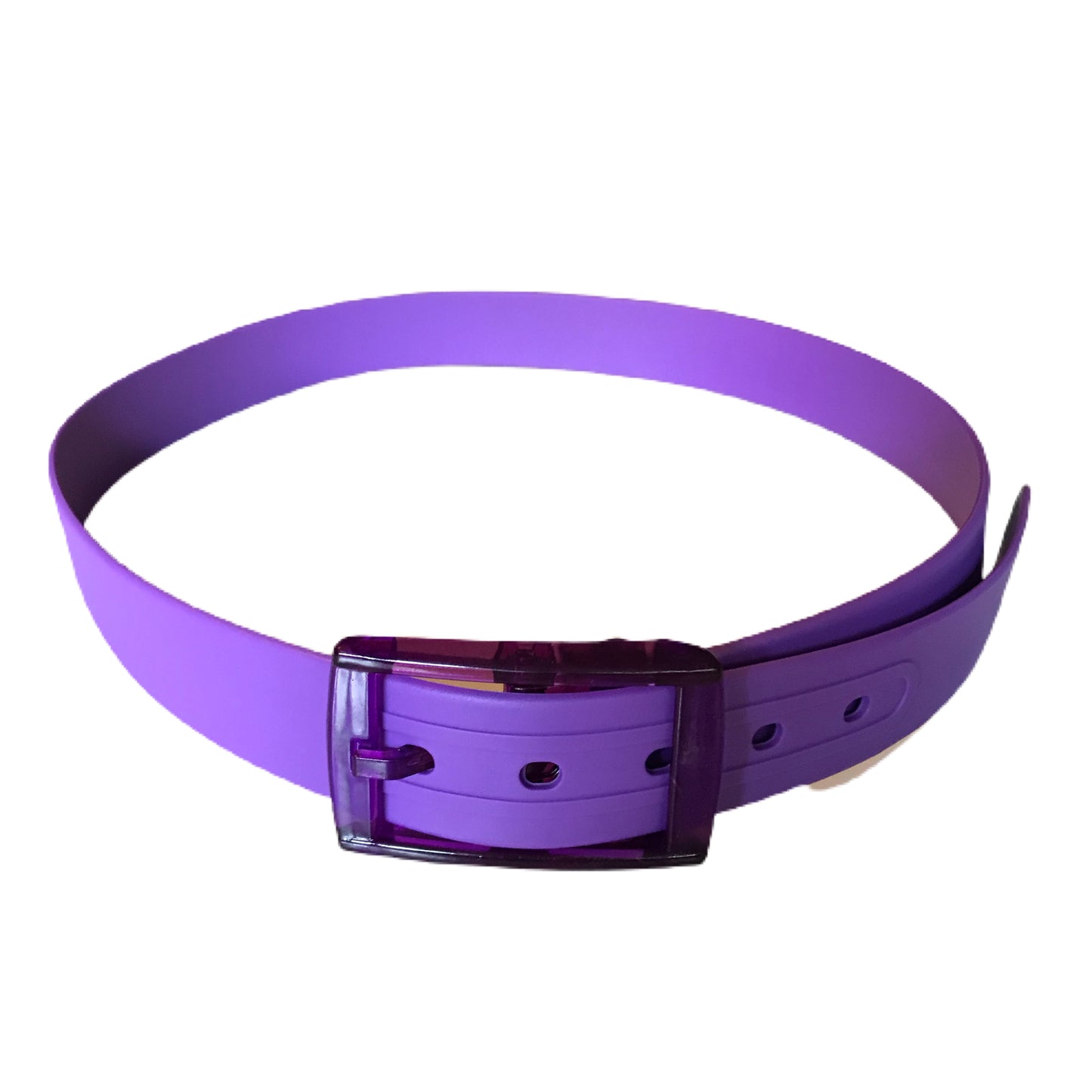 Modern Does Vintage Purple Scented Jelly Rubber Belt