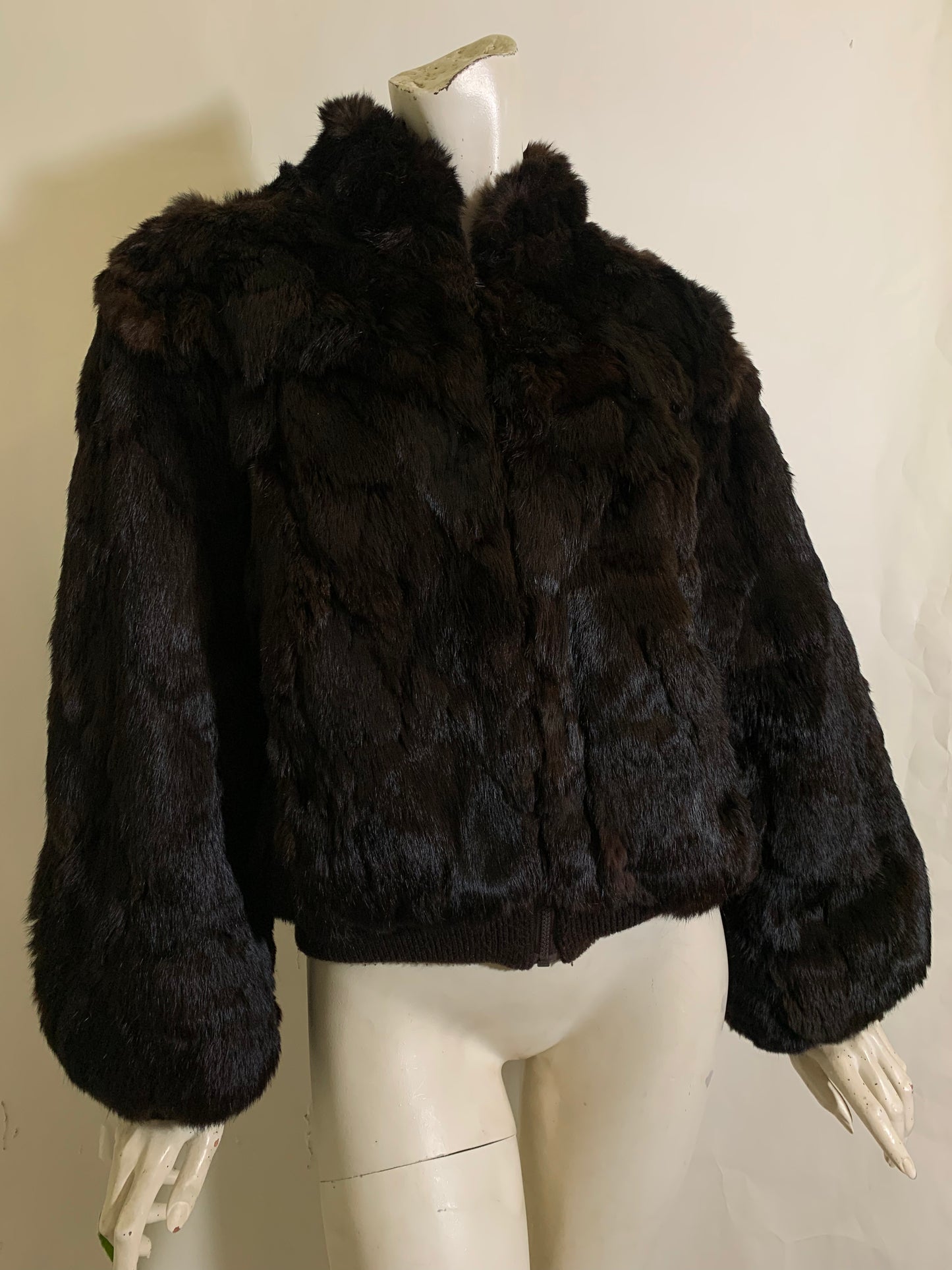 1980s rabbit fur coat clearance